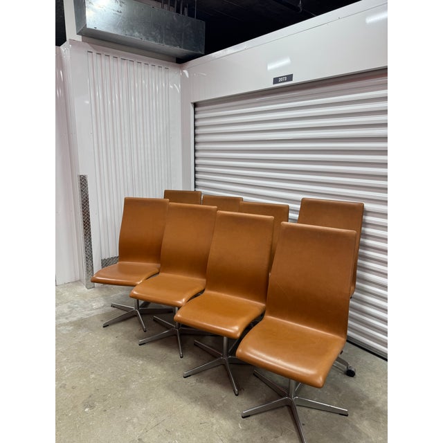 2000 - 2009 Arne Jacobsen Oxford Classic Medium-Back Chair For Sale - Image 5 of 10