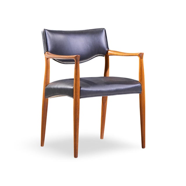 Ejnar Larsen and Aksel Bender Madsen Aksel Bender Madsen and Ejner Larsen Mid Century Danish Teak Occasional Lounge Chairs - Pair For Sale - Image 4 of 12