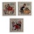 Mid-Century Children's Nursery Rhyme Plaques Tiles, Kay-Tee For Sale