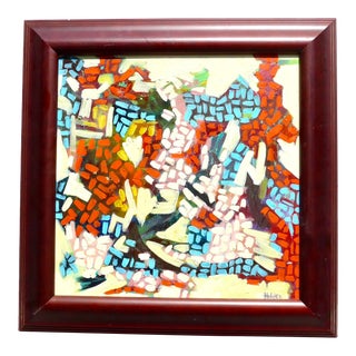 Martha Holden - Infinity II Framed Oil Contemporary Painting For Sale