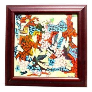 Martha Holden - Infinity II Framed Oil Contemporary Painting