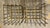 Pierre Cardin Pierre Cardin Mixed Metal Geometric Grid Pedestal Bases - A Pair For Sale - Image 4 of 8