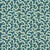 Traditional SAMPLE - Schumacher Leonie Vermicelli Fabric In Teal For Sale - Image 3 of 5