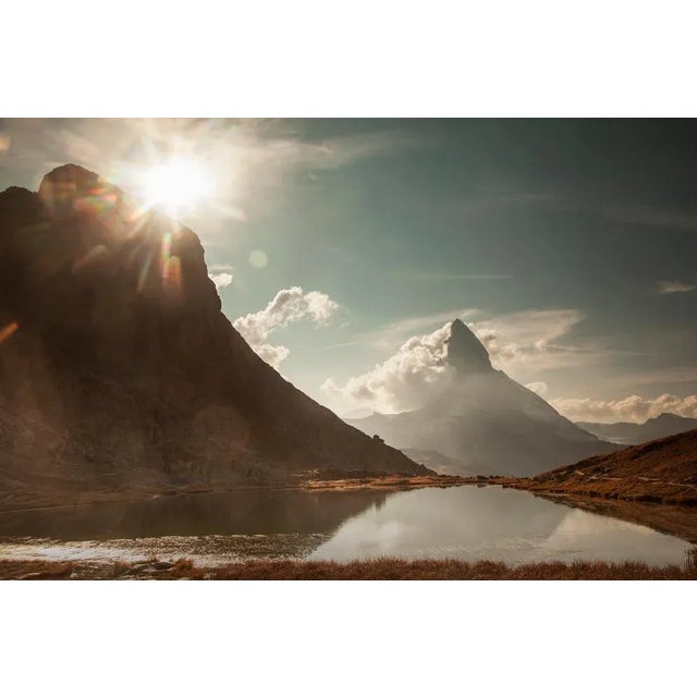 Buena Vista Images, The Matterhorn, View From Riffelsee, Photographic Paper, in Flawless conditions. Designed from 2000...