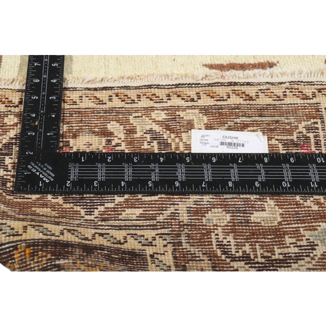 Vintage Turkish Oushak Rug - 04'05 X 07'03 For Sale In Dallas - Image 6 of 9