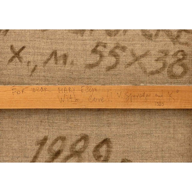 1980s V. E. Gurev "In Zagorsk" Oil on Canvas, 1989 For Sale - Image 5 of 6