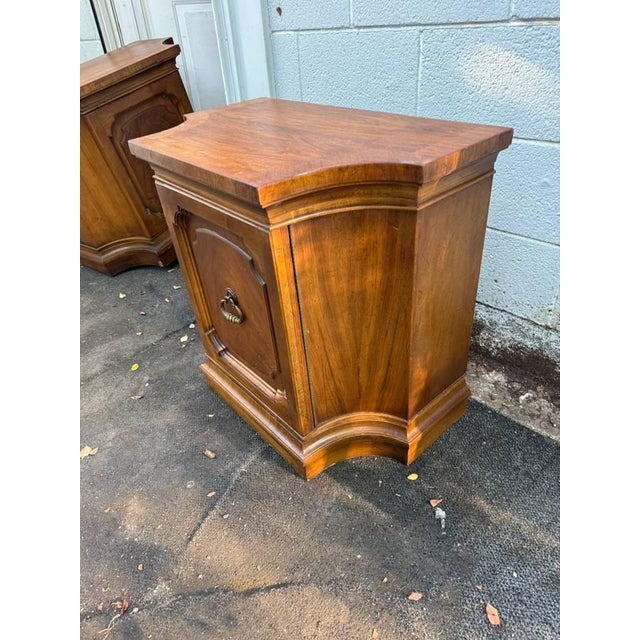 Pair of Neoclassical Style Davina Collection Nightstands by Drexel For Sale - Image 10 of 17