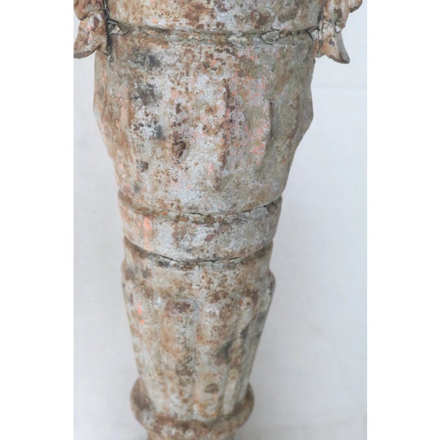 Mid 19th Century Napoleon III Cast Iron Finials - a Pair For Sale - Image 9 of 13