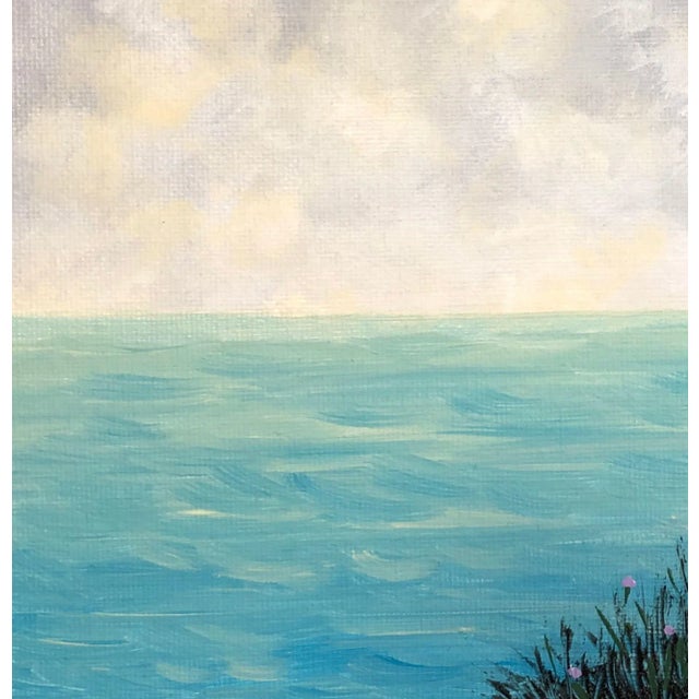 "Peace and Quiet 2" Contemporary Original Acrylic Painting by Deb Bossert For Sale - Image 9 of 10