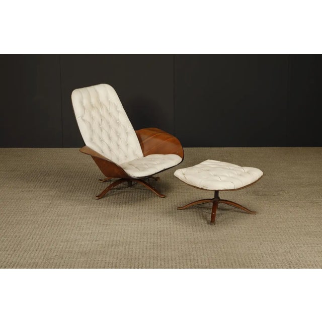 1960s 'Mr Chair' and Ottoman by George Mulhauser for Plycraft, 1960s For Sale - Image 5 of 10