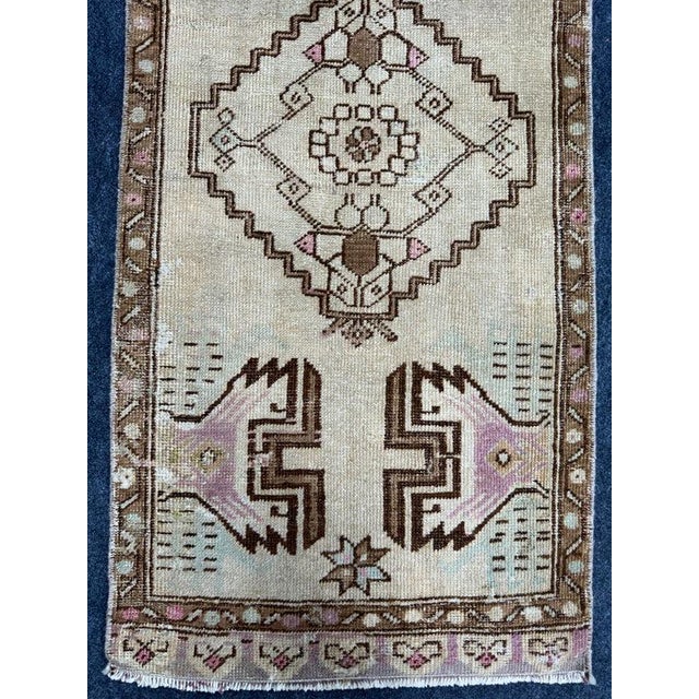 Contemporary Turkish Yastik Rug 1'7" x 3'5" For Sale - Image 3 of 5