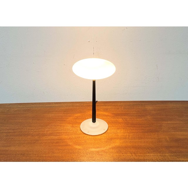 Postmodern Italian Black Model Pao T1 Table Lamp by Matteo Thun for Arteluce, 1990s For Sale - Image 5 of 18