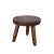 Mid century style solid walnut stools. The stool is the manner of “Berger', designed by Charlotte Perriand . The stools...