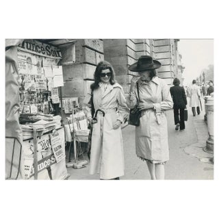 Jackie Kennedy, Black and White Photography, 1960s For Sale