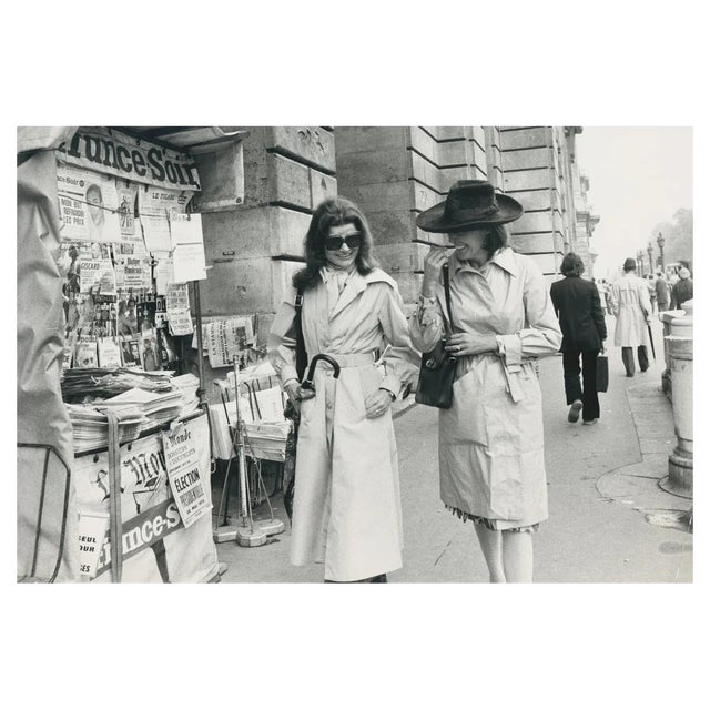 Jackie Kennedy, Black and White Photography, 1960s For Sale