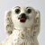 Antique Staffordshire Mantle Dog Figurines with Glass Eyes, 1890s, Set of 2 For Sale - Image 3 of 10