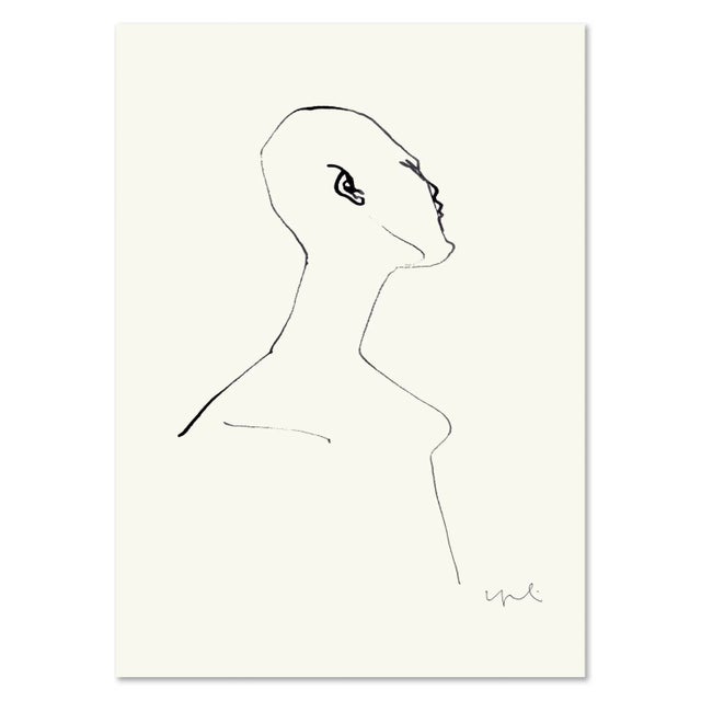 Set of three original ink drawings by Soicher Marin in-house artist Yuki Osada. Each piece measures 14" x 17" overall....