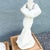 Mid 20th Century Hollywood Regency John Dickinson-Style Draped and Knotted Plaster Table Lamps - A Pair For Sale - Image 4 of 8