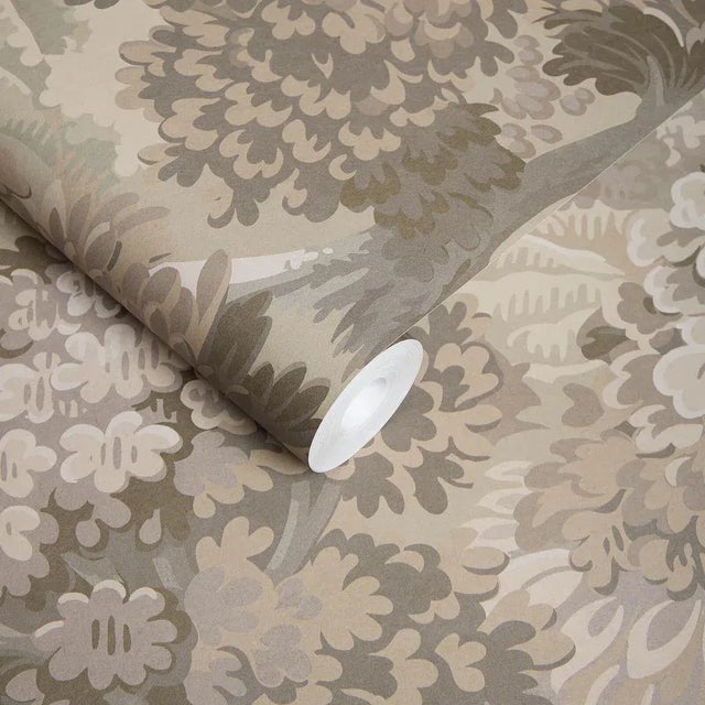 Escape to a verdant woodland grove with NEMOR, in muted creamy neutral tones. Reminiscent of antique verdure tapestries,...