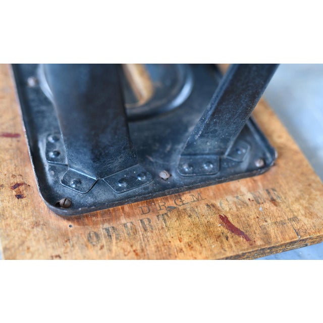 Industrial Factory Stools from Rowac, 1920s, Set of 3 For Sale - Image 11 of 17