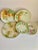 Metal Vintage Mixed Floral China Set of Five For Sale - Image 7 of 11