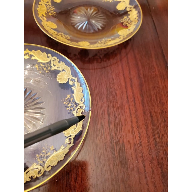 【希少本】Old Baccarat : Tableware Mid 20th Century Large Baccarat Crystal Tableware Serving