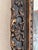 1990s Beveled Ornate Carved Wood Wall Mirror For Sale - Image 10 of 11