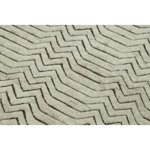 2000 - 2009 Beige Moroccan Runner Rug, 2000s For Sale - Image 5 of 7