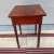 Red Antique Faux Mahogany Paint Decorated Pennsylvania Sheraton Side Table, Attributed to John Rupp, Hanover, Pa, Circa 1860's For Sale - Image 8 of 12