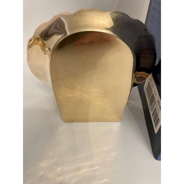 Brass Scallop Or Clam Shell Seashell Bookends - A Pair For Sale - Image 11 of 11