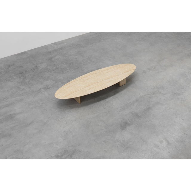 Beige Vintage German Coffee Table by Eichholtz, 1990s For Sale - Image 8 of 11