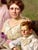 American A 1915 American Family Portrait by Nicholas Richard Brewer (1857-1949) For Sale - Image 3 of 9