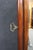 Edwardian Style Mahogany Cheval Dressing Mirror With Brass Accents For Sale - Image 12 of 13