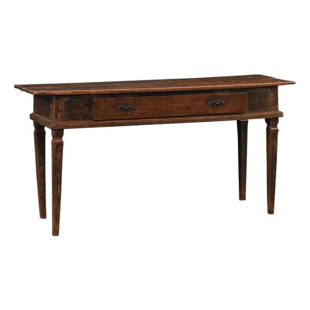 Brazilian Peroba Wood Console, 19th C. For Sale