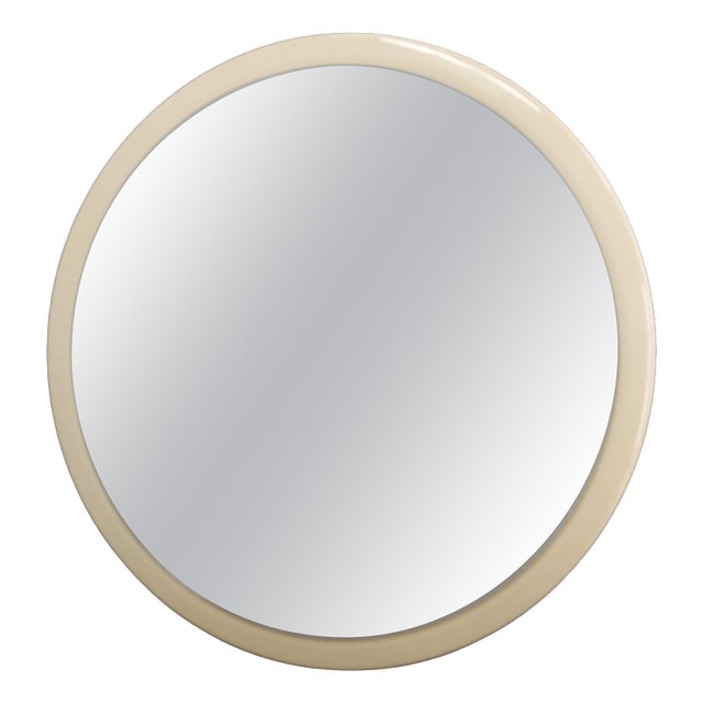 1970s Round Mirror , Italy For Sale