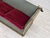 Wood Danish 2-Seater Drop Arm Spanish Sofa in Green and Red Velour, 1970s For Sale - Image 7 of 18