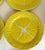 Mid 20th Century Mid-Century Secla Portuguese Yellow Majolica Cabbage Leaf Plates – Set of 4 For Sale - Image 5 of 10
