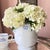Traditional 1980s Vista Allegre Ruban Blue bow cachepot // large planter // jardiniere // champagne bucket // blue and white fine porcelain // preppy design For Sale - Image 3 of 8