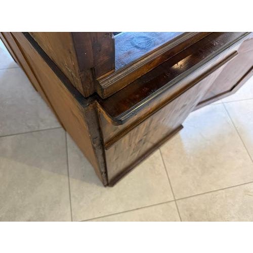 Brown Rustic Pine Kitchen Cupboard For Sale - Image 8 of 13