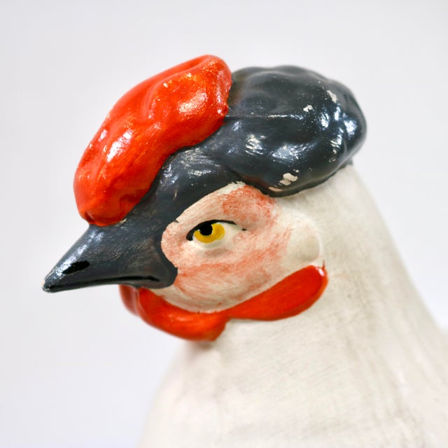 Large 19th Century Staffordshire Bisque Hen on Nest For Sale - Image 9 of 15
