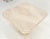 Polished 27x27" Travertine Square Top Single Pedestal Side End Lamp Table Mint For Sale - Image 14 of 16