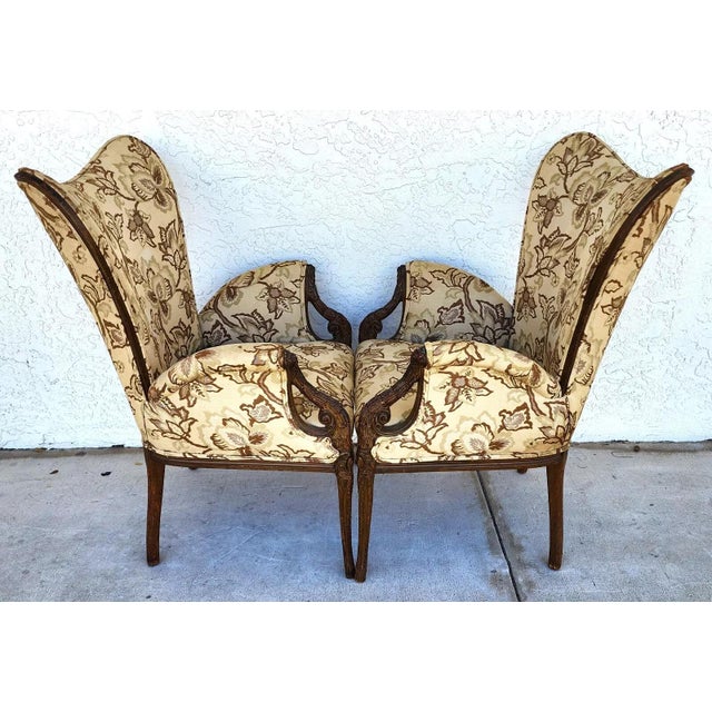 Grosfeld House Grosfeld House Armchairs Pair For Sale - Image 4 of 12
