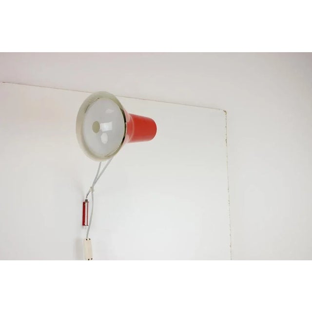 Metal Wall Lamp by Napako, 1970s For Sale - Image 7 of 11