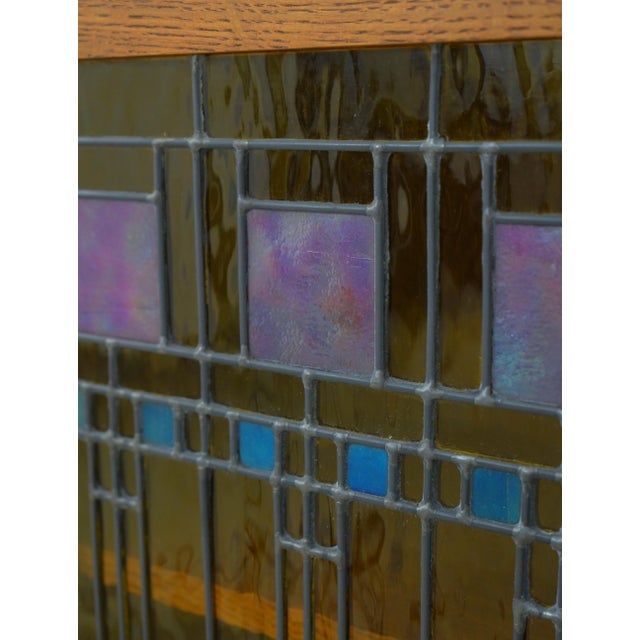 Wood Swartzendruber Frank Lloyd Wright Inspired Oak Bookcase For Sale - Image 7 of 18