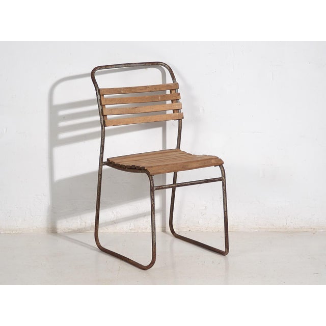 Vintage Garden Chairs, 1920, Set of 4 For Sale - Image 10 of 12