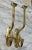 French Brass Coat and Hat Hooks, C. 1930's- Set of 2 For Sale - Image 4 of 10