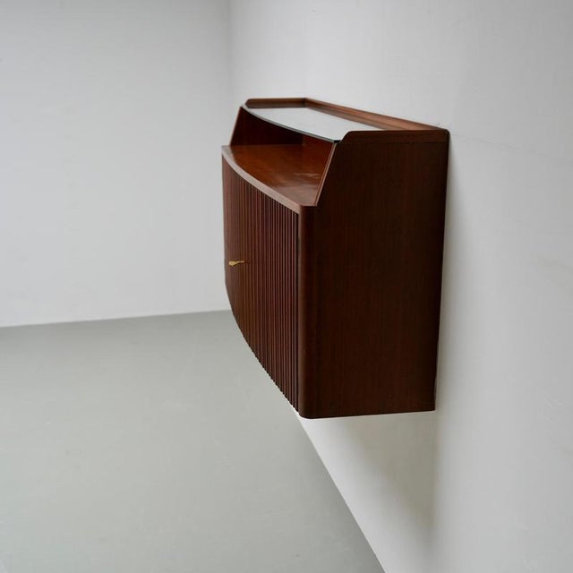 Wall-Mounted Sideboard by Paolo Buffa for Serafino Arrighi, Italy, 1950s For Sale - Image 3 of 12