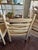 1990s Set of 4 Ladder Back French Country Roller Chairs For Sale - Image 9 of 11