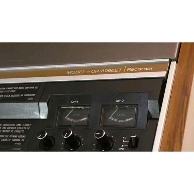 Metal Japanese Model CR-6060RT PAL/SECAM/NTSC from JVC - Victor Company, 1979 For Sale - Image 7 of 18