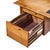 Brown Alma Castilian Mid Century Walnut and Leather Executive Desk For Sale - Image 8 of 11